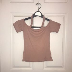 🍃  American eagle Cage crop top Mauve - XS